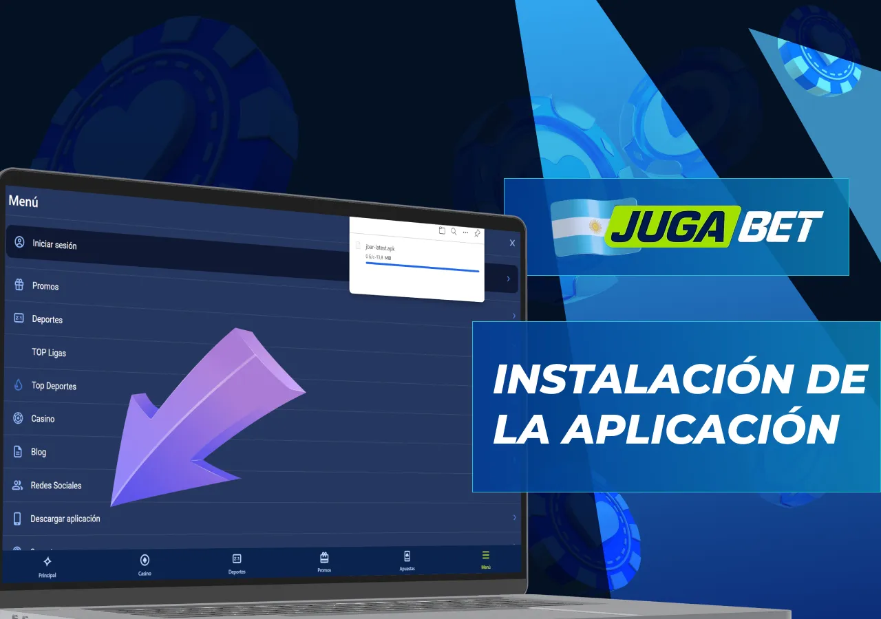 Cómo instalar la aplicación móvil para jugar en tu teléfono.