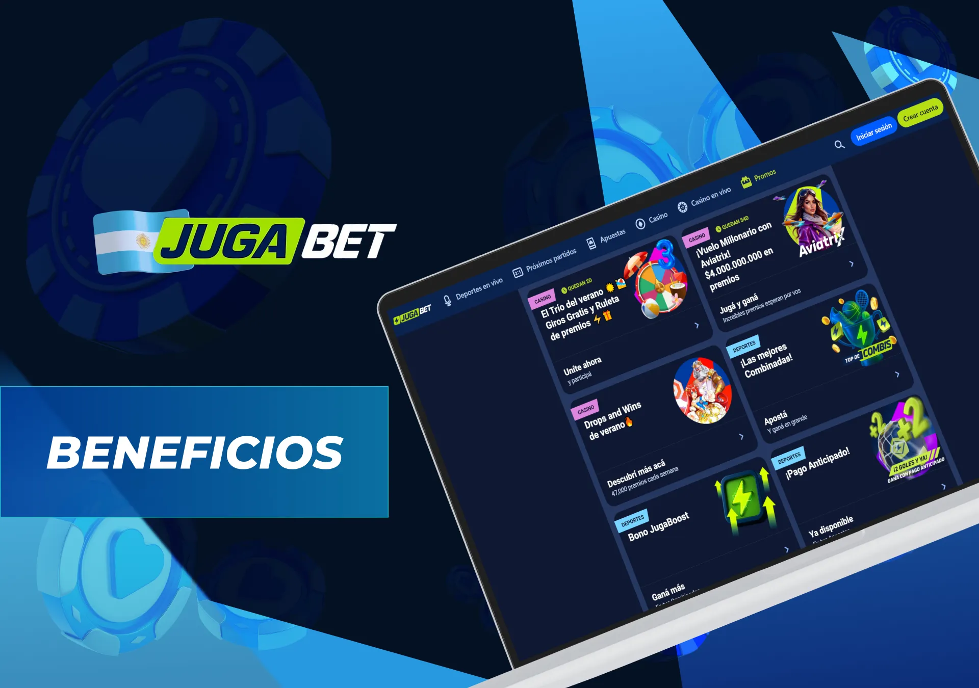 Principales beneficios de los códigos promocionalest, como bonos y ventajas extra.